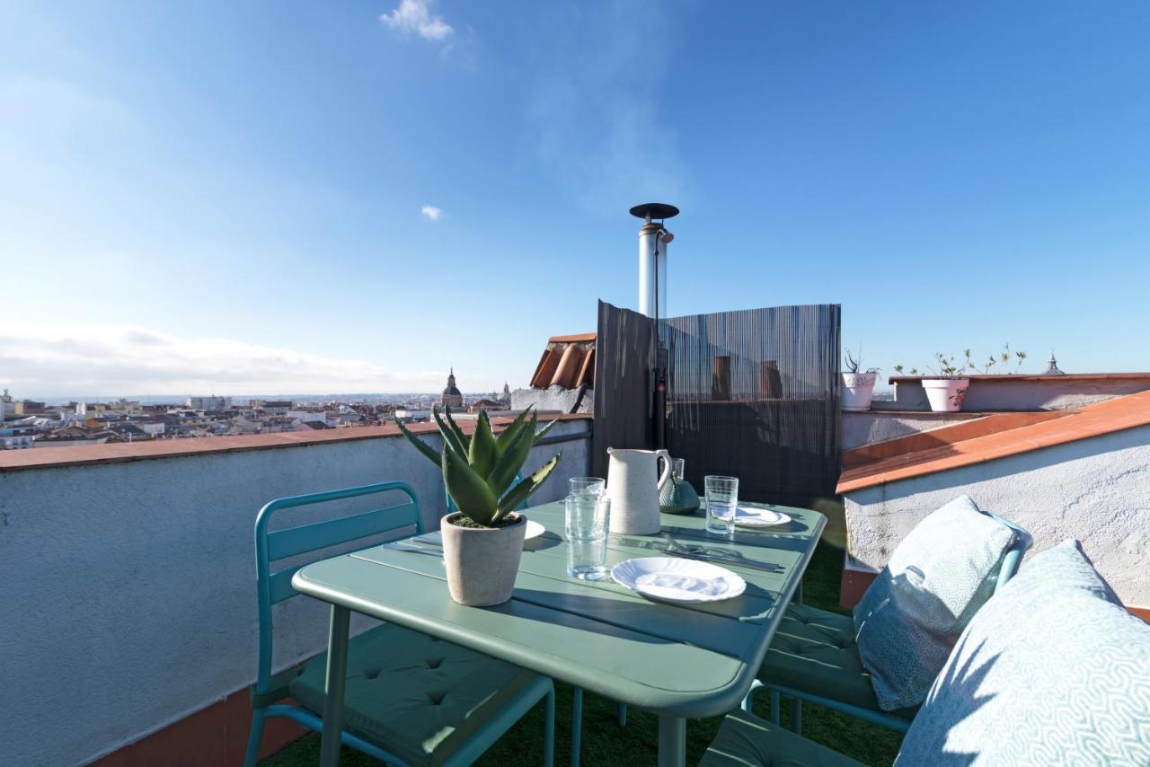 Historic Penthouse Plaza Mayor In Madrid Dış mekan fotoğraf